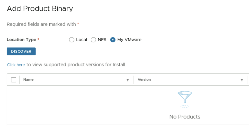 Adding product binary for VMware Aria Automation upgrade.